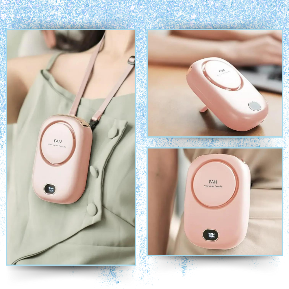 Bladeless Adjustable Portable Neck Fan | Kalsten