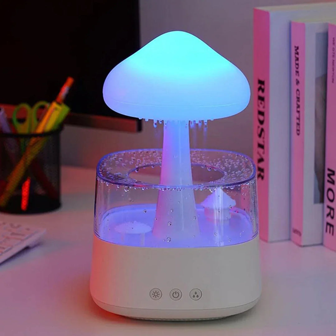 Stylish CalmCloud - Cloud Air Humidifier with Night Light Noxord