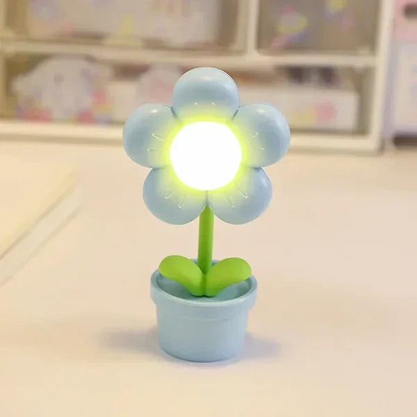 BlossomGlow Small Flower Soothing Table Lamp | Kalsten