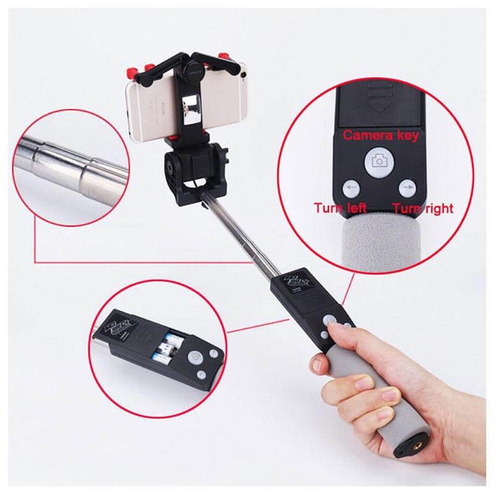 Kalsten | Selfie Stick "Image Arc" with 360° Rotation & Bluetooth Remote Control