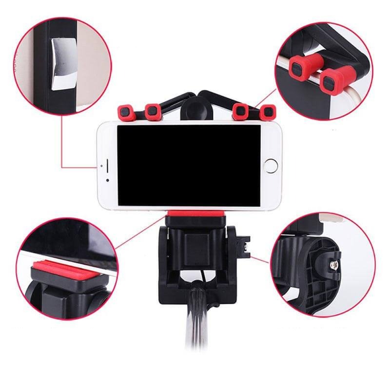 Kalsten | Selfie Stick "Image Arc" with 360° Rotation & Bluetooth Remote Control
