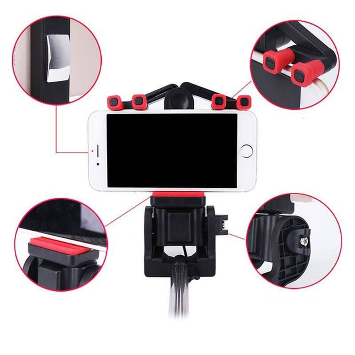 Kalsten | Selfie Stick "Image Arc" with 360° Rotation & Bluetooth Remote Control