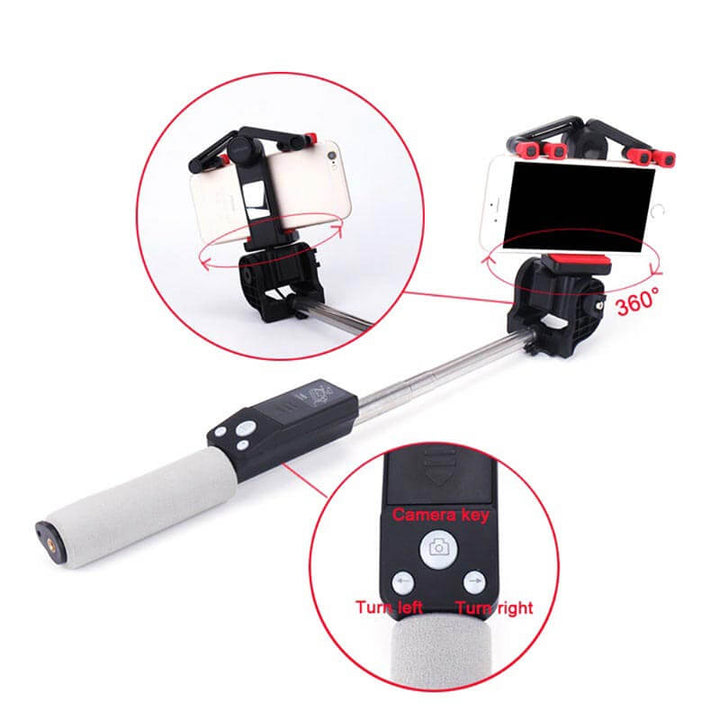 Kalsten | Selfie Stick "Image Arc" with 360° Rotation & Bluetooth Remote Control