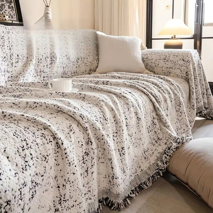 Reversible Boho Cotton Sofa Cover Noxord