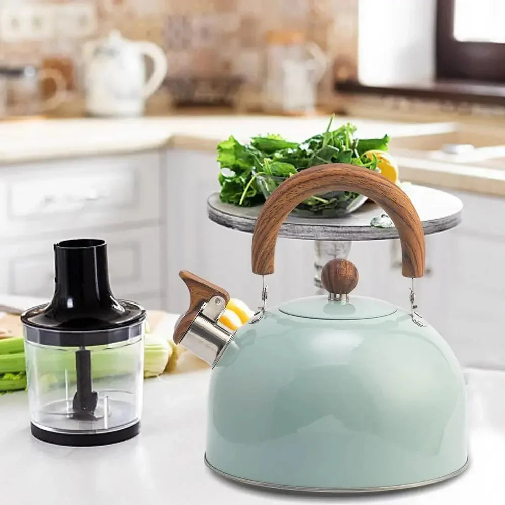 Kalsten | BOILVIA – 3L Whistling Stainless Kettle with Comfort Grip Handle