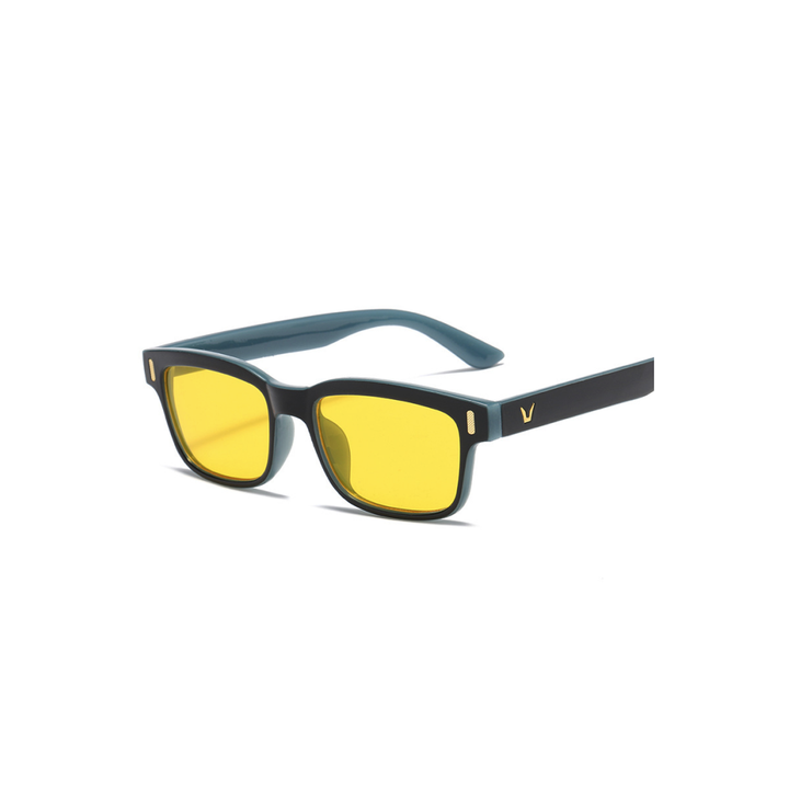 Blue light filter glasses square for screen work | Kalsten