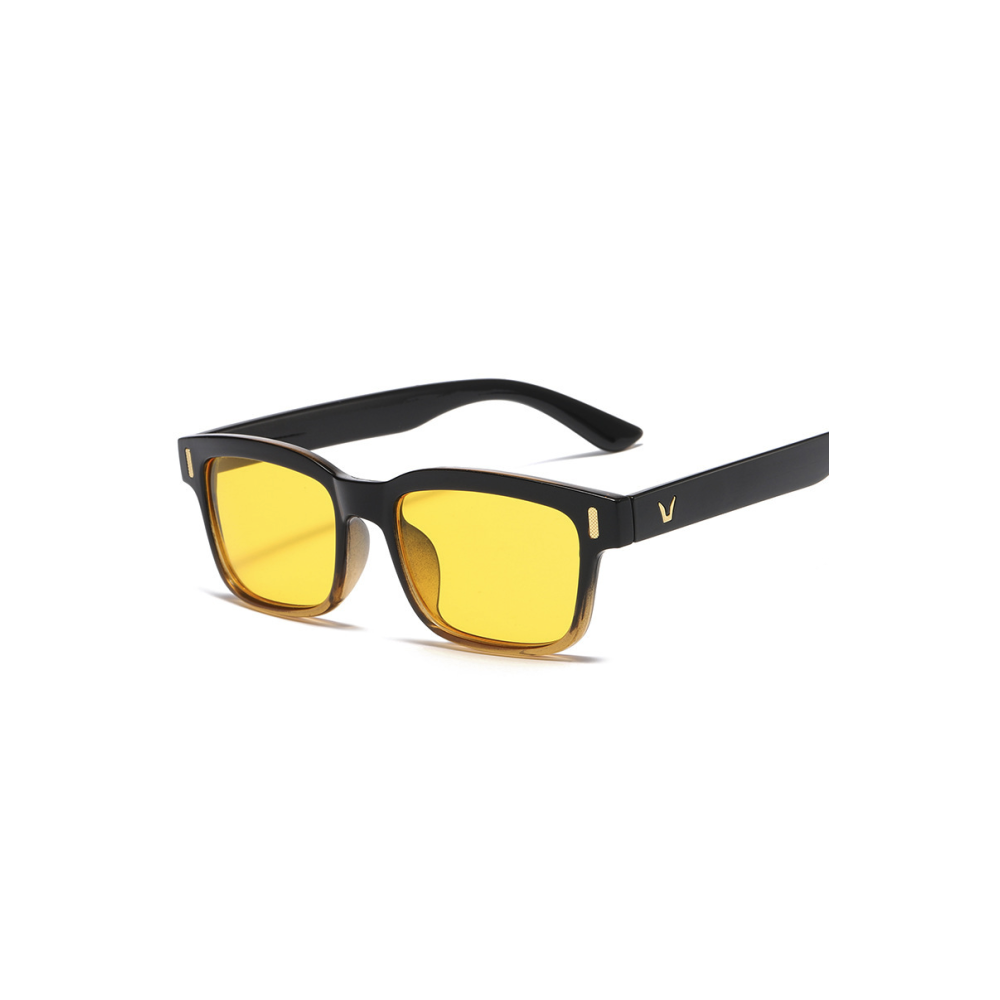 Blue light filter glasses square for screen work | Kalsten