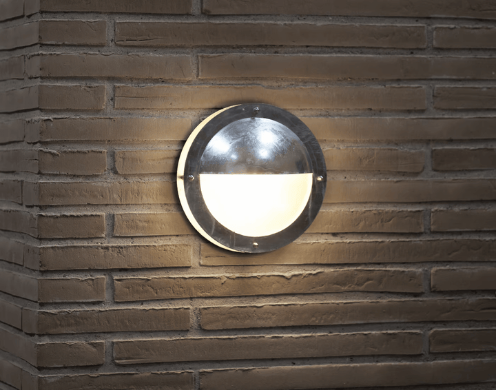 MalteGlow Lamp – Round Integrated LED Outdoor Lighting | Kalsten