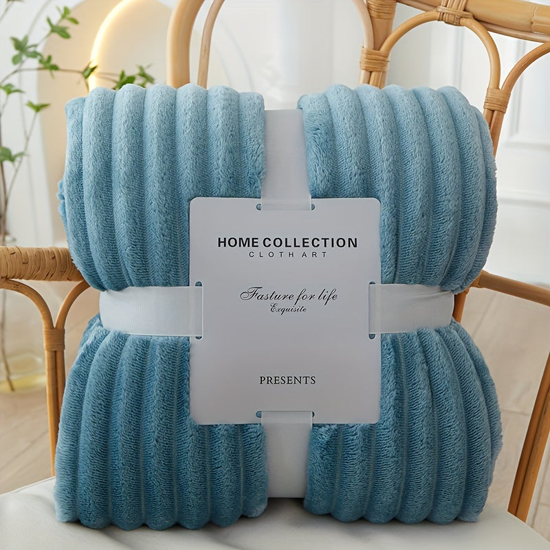 Luxury Flannel Polyester Blanket – Ultimate Comfort & Warmth Noxord