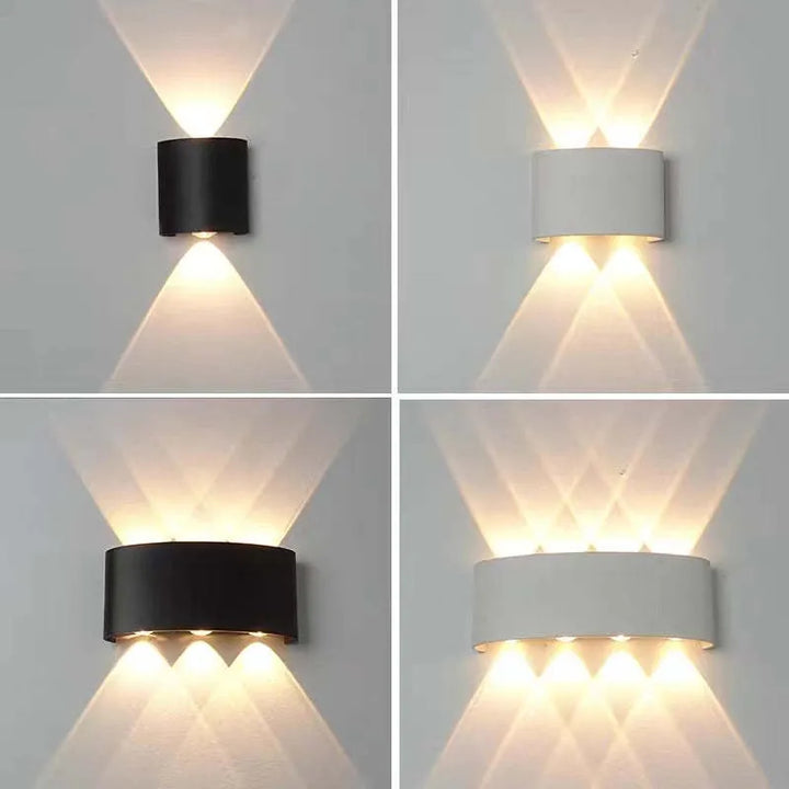 Modern White Waterproof LED Wall Lamp Noxord