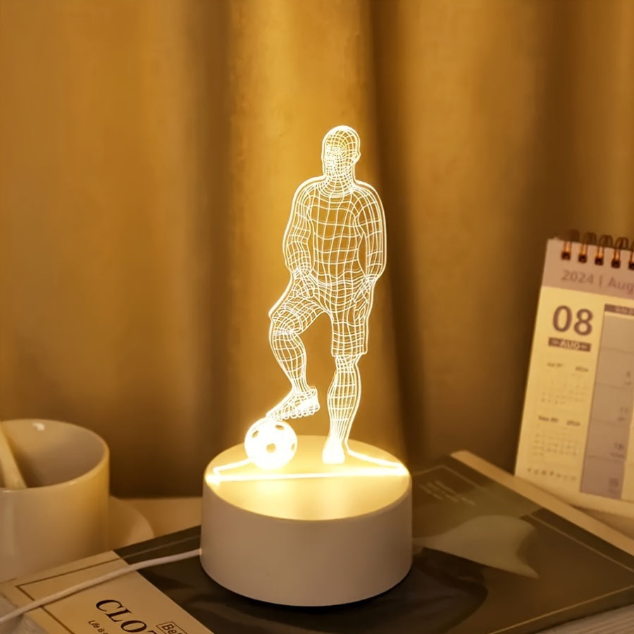 SportGlow Lamp - 3D Football Illusion Table Lamp Kalsten