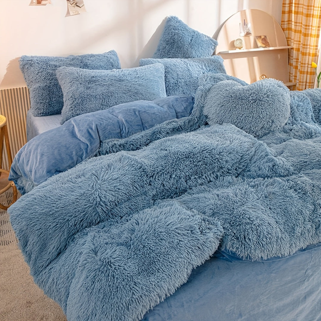 Luxurious Velvet Duvet Cover Set for Ultimate Comfort Noxord