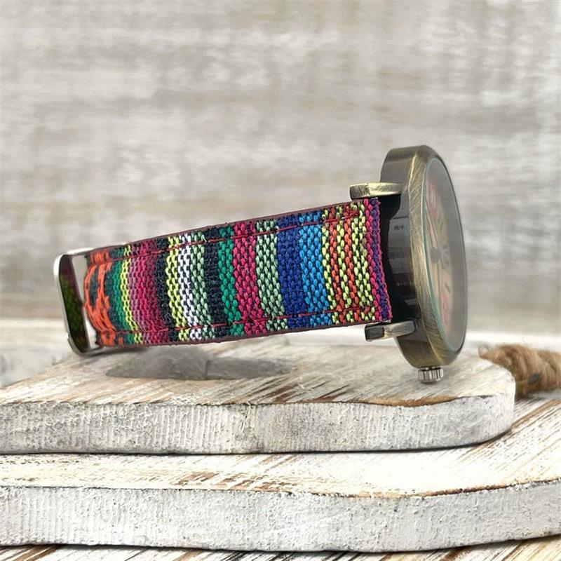 Kalsten | with multicolored rainbow pattern