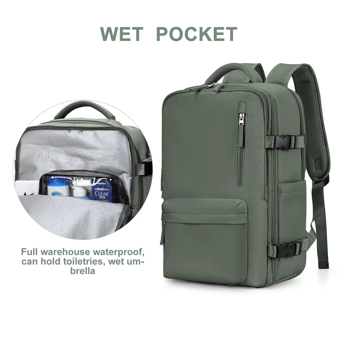 Large Women’s Travel Backpack – Waterproof
