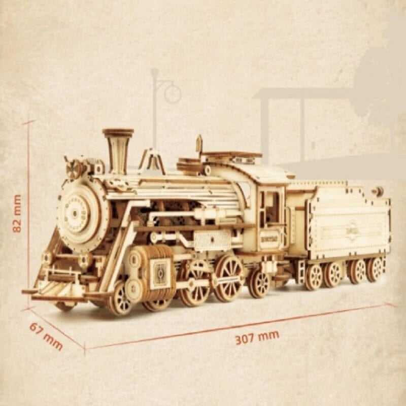 Kalsten | Super Wooden Mechanical Model Puzzle Set