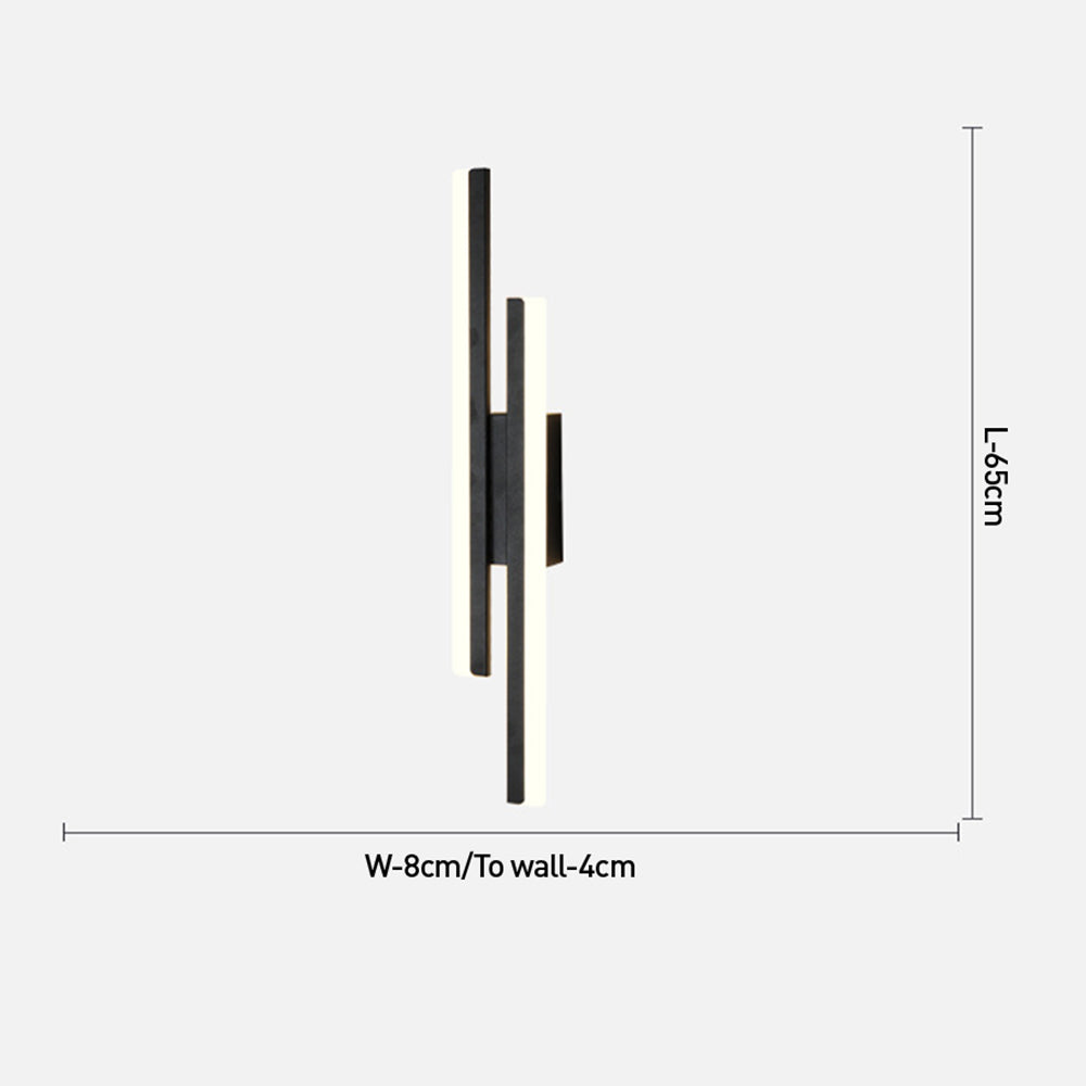Acrylic Metal LED Wall Lamp Noxord