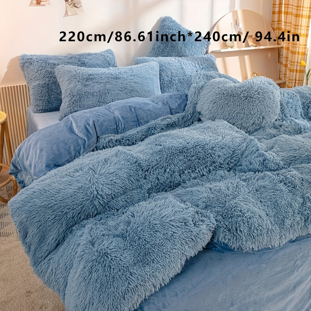 Luxurious Velvet Duvet Cover Set for Ultimate Comfort Noxord