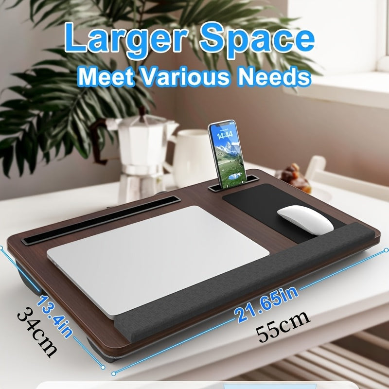 Ergonomic Laptop Holder with Wrist Support and Device Slots | Kalsten