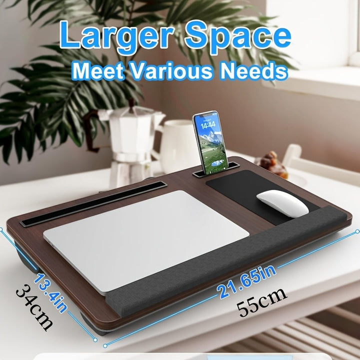 Ergonomic Laptop Holder with Wrist Support and Device Slots | Kalsten