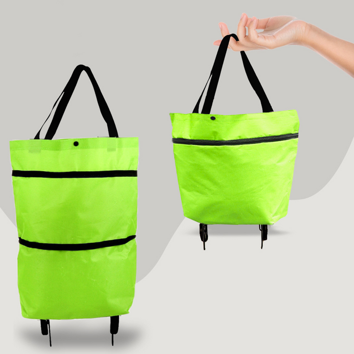 Kalsten | CarryFlex – 2-in-1 Convertible Shopping Bag with Wheels
