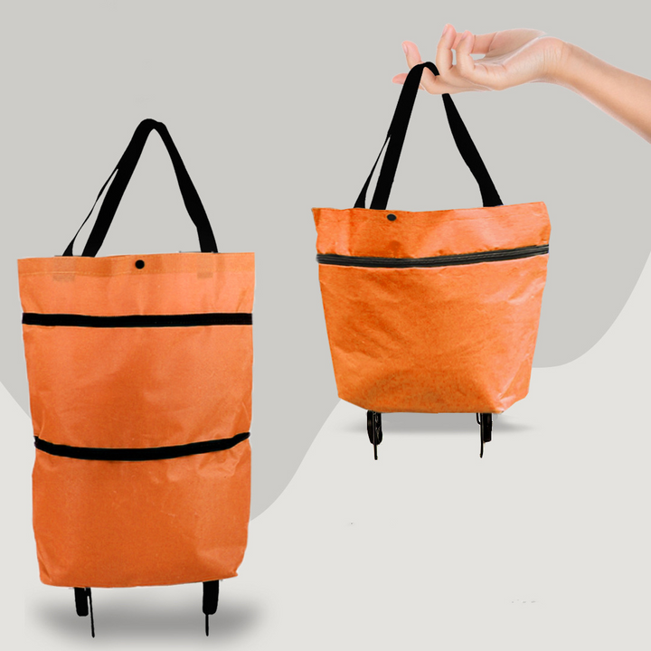 Kalsten | CarryFlex – 2-in-1 Convertible Shopping Bag with Wheels