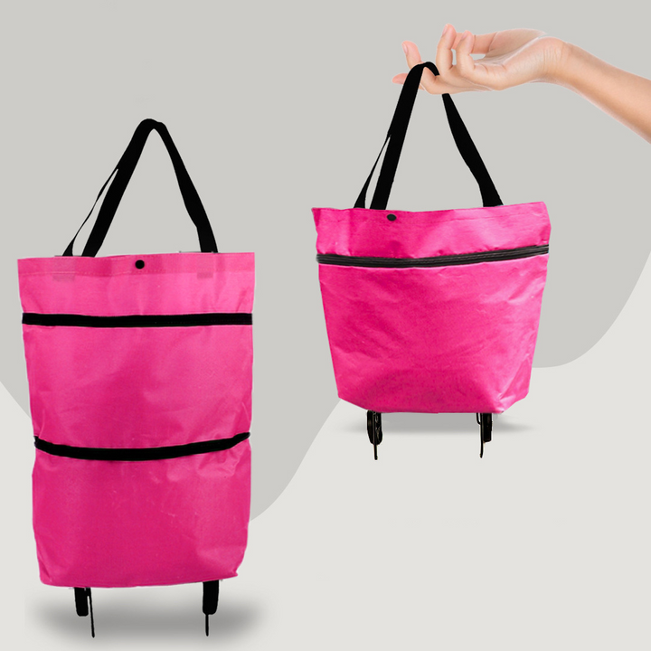 Kalsten | CarryFlex – 2-in-1 Convertible Shopping Bag with Wheels