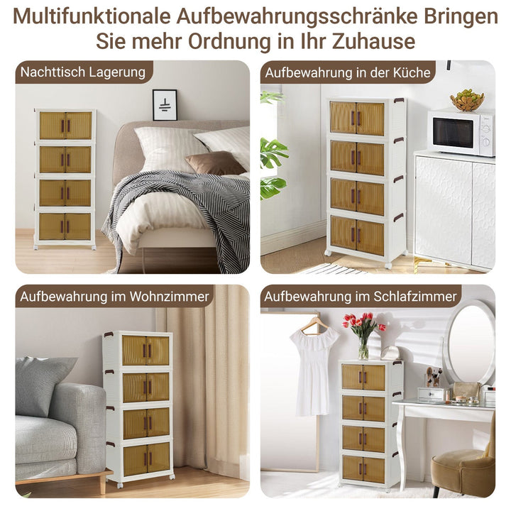 Storage box lockers with doors & wheels | Kalsten