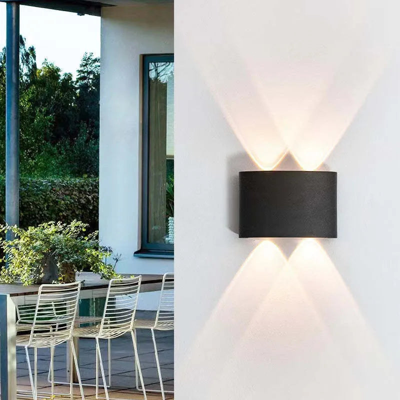 Modern White Waterproof LED Wall Lamp