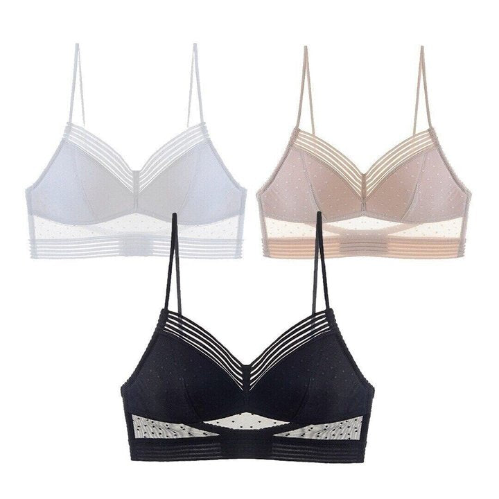 Kalsten | LOW BACK WIRELESS LIFTING LACE BRA