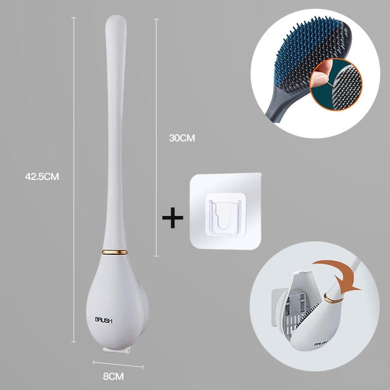 Kalsten | Flexible Silicone Toilet Brush Modern Design