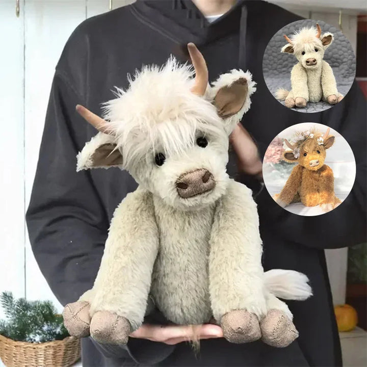 Plush Highland Cow Cuddle Cushion Kalsten