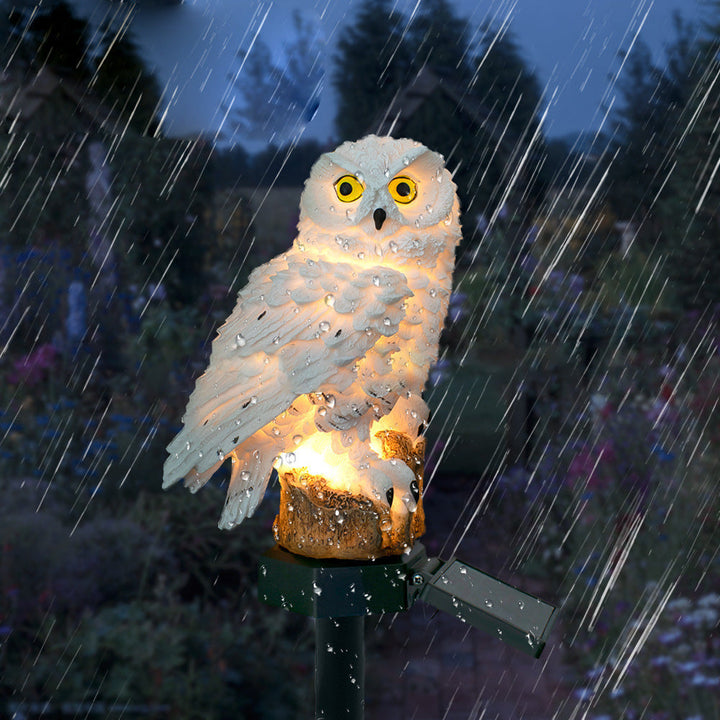 Kalsten | Garden Light Solar Owl Outdoor LED Set