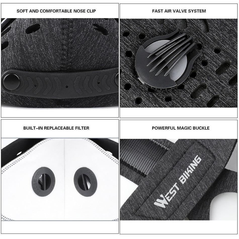 Breathable Neoprene Anti-Pollution Face Mask Kalsten