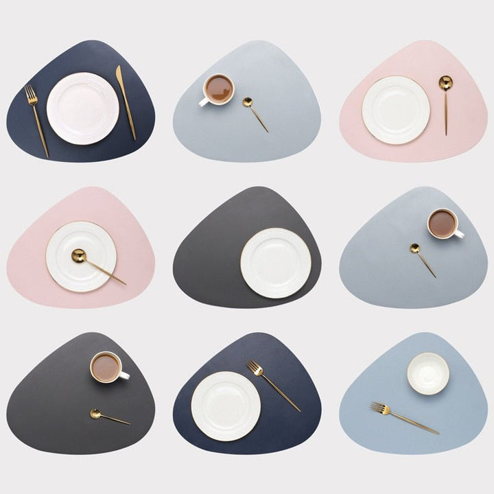 Kalsten | Claro – Elegant Heat Resistant Placemat and Coaster Set in Multiple Colors