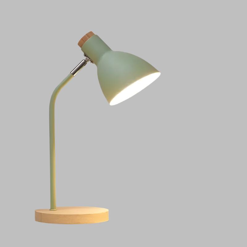 Kalsten | Wooden Table Lamp – Creative Scandinavian Desk Lamp made of Wood and Metal