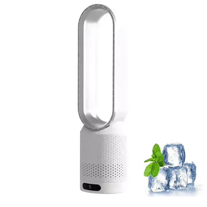 Portable Bladeless Fan with Air Purification and Remote Control | Kalsten