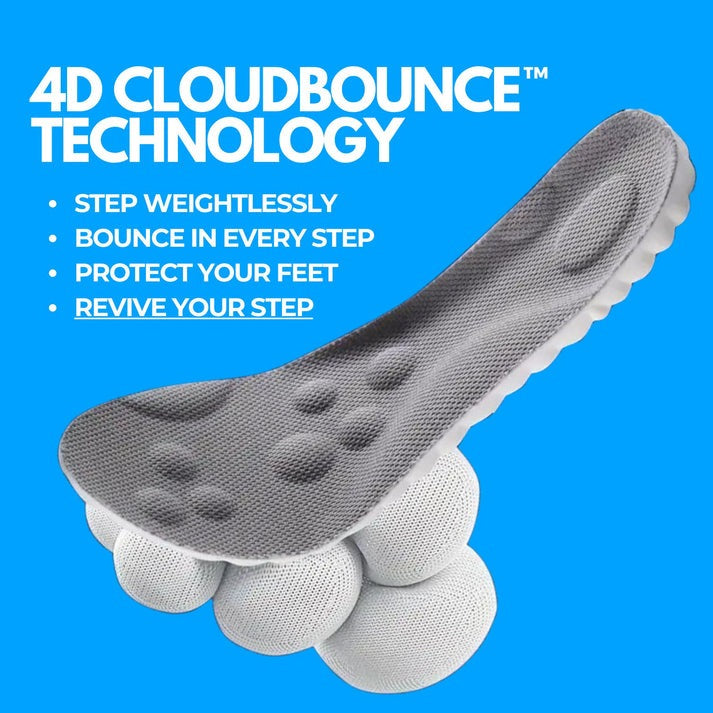 Orthopaedic Memory Foam Insoles for Flat Feet