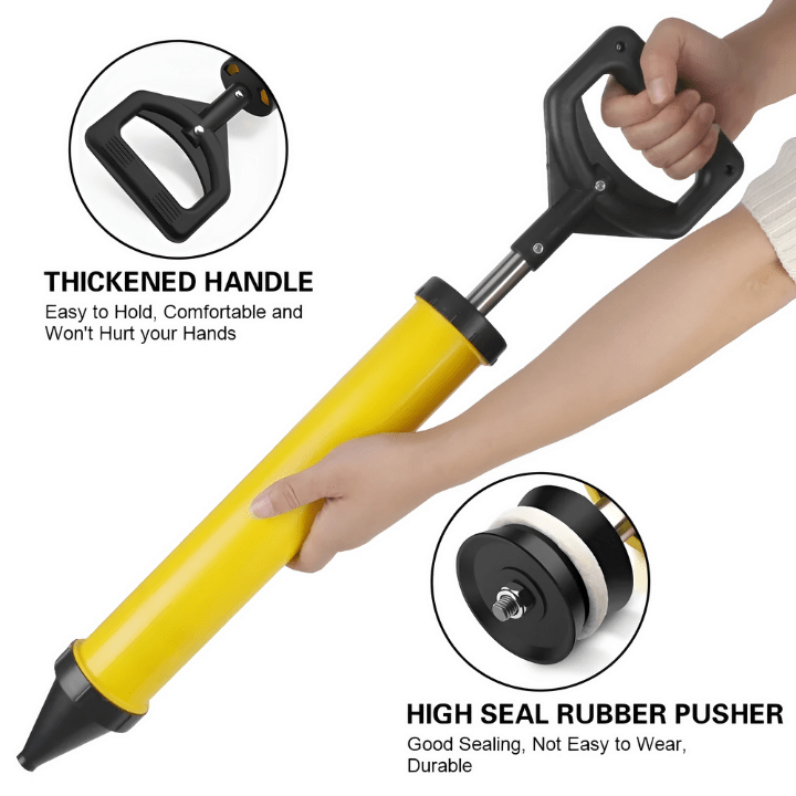 Sealant gun with 4 nozzles for silicone work | Kalsten