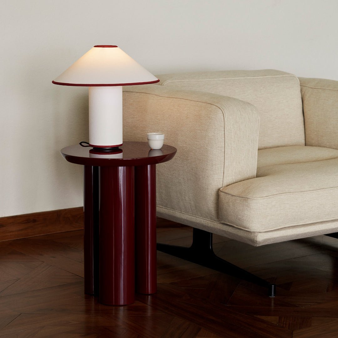 Table Lamp with Fabric Shade – Lunara | Kalsten