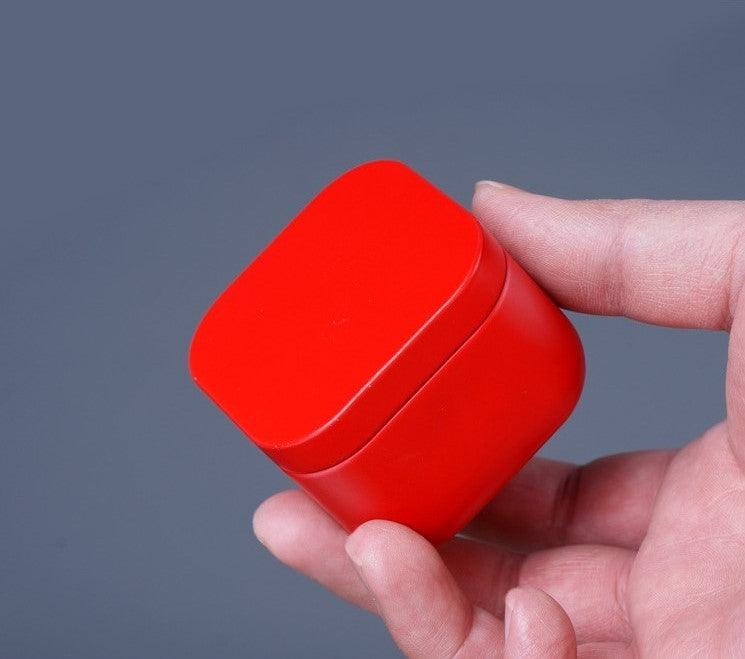Kalsten | Colorful storage box | Small metal tea, candy, pill container