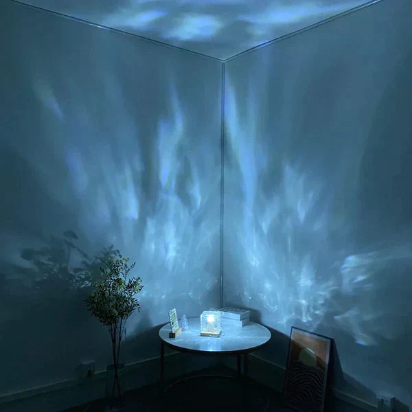 Table Lamp with Colour Changing Crystal Base | Noxord