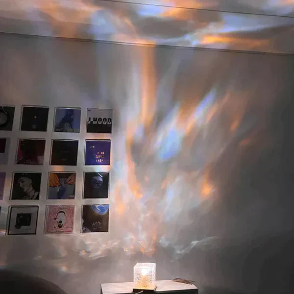 Table Lamp with Colour Changing Crystal Base | Noxord