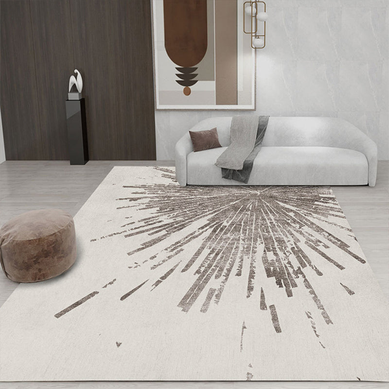 Modern Minimalist Living Room Area Rug Noxord
