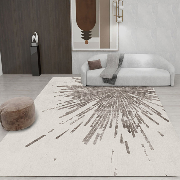 Modern Minimalist Living Room Area Rug Noxord