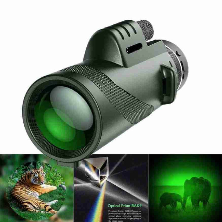 VisionPeak Compact Monocular with HD Lens and High Magnification | Kalsten