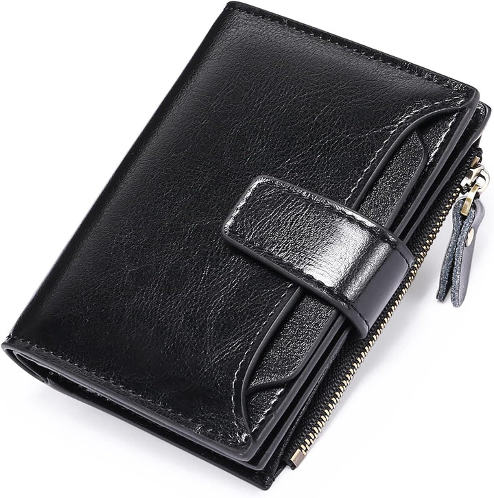Noxord | Compact Genuine Leather RFID Blocking Multi-Functional Wallet