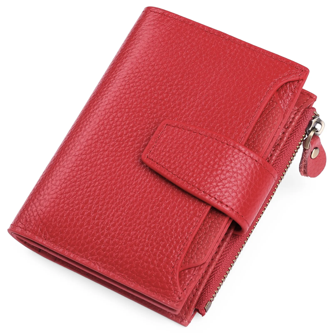 Noxord | Compact Genuine Leather RFID Blocking Multi-Functional Wallet