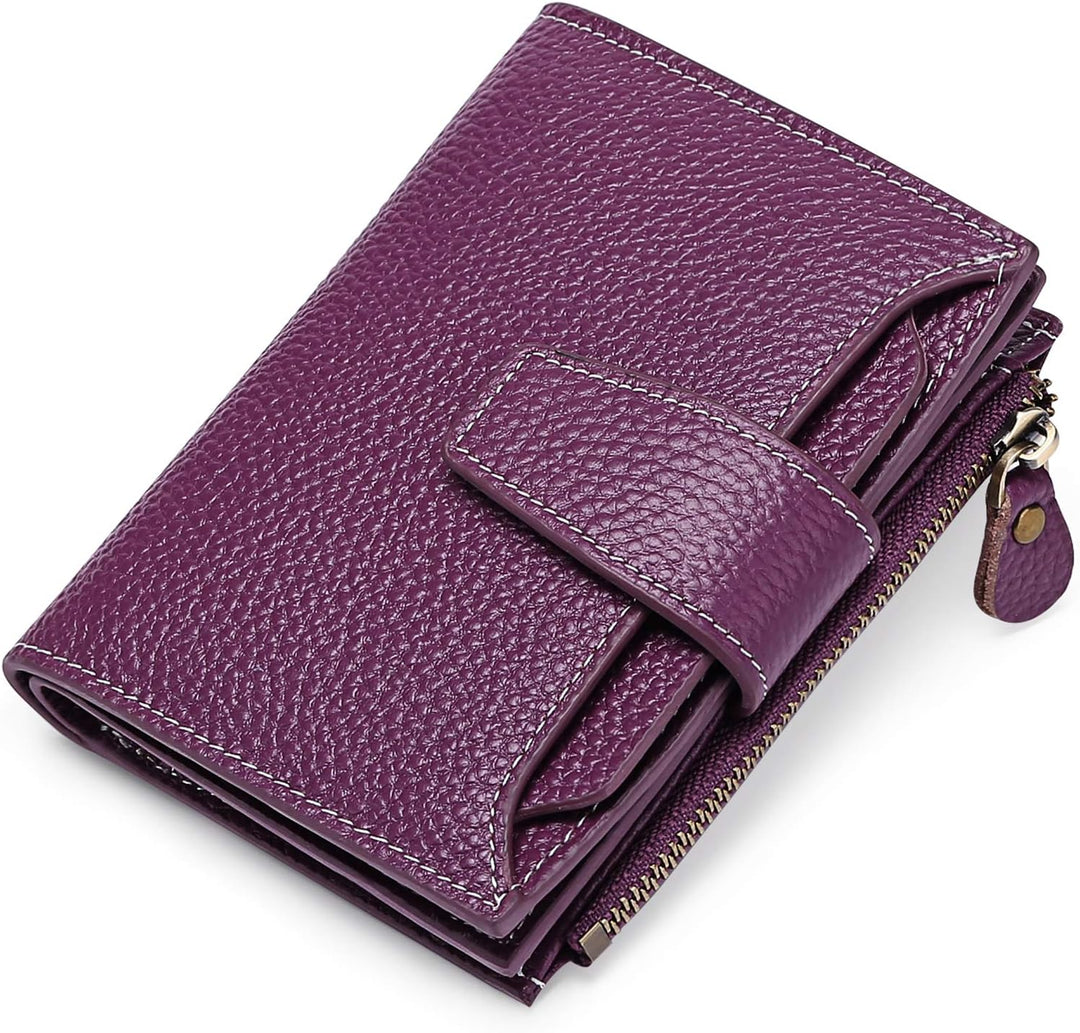 Noxord | Compact Genuine Leather RFID Blocking Multi-Functional Wallet