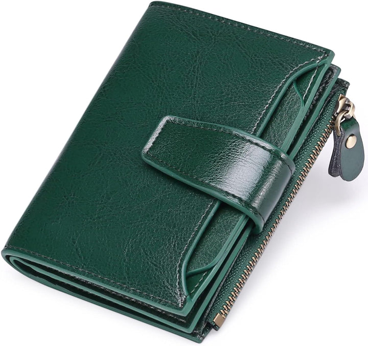 Noxord | Compact Genuine Leather RFID Blocking Multi-Functional Wallet