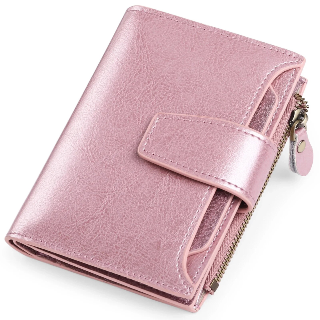 Noxord | Compact Genuine Leather RFID Blocking Multi-Functional Wallet